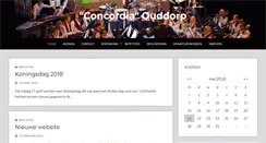 Desktop Screenshot of concordia-ouddorp.nl